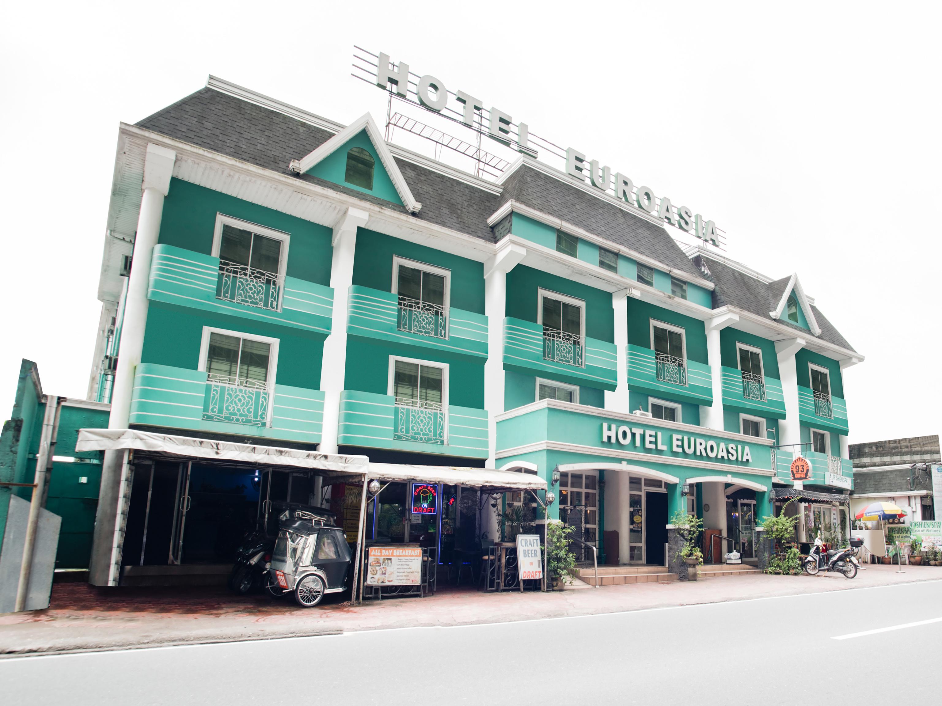 Hotel Euroasia By Bluebookers Angeles Exterior foto