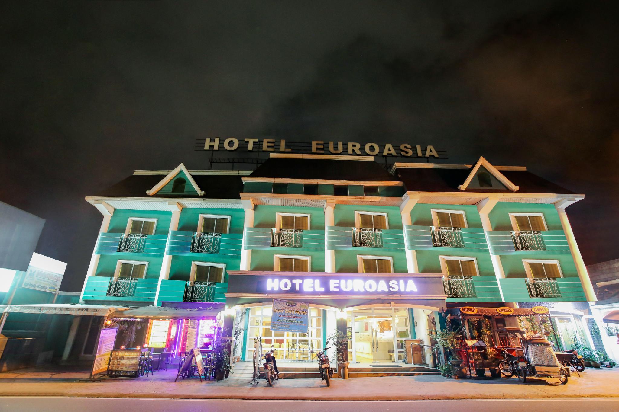 Hotel Euroasia By Bluebookers Angeles Exterior foto