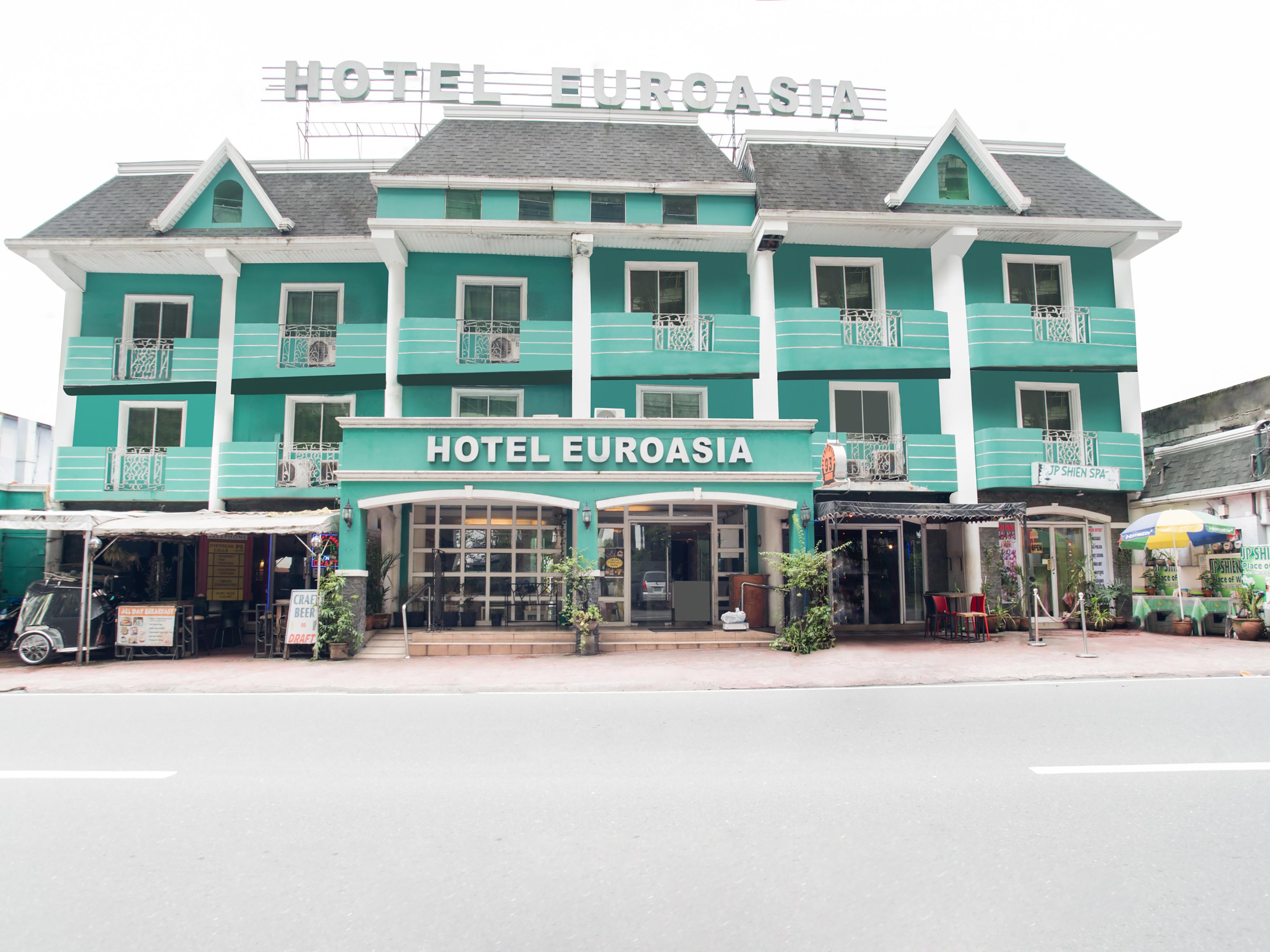 Hotel Euroasia By Bluebookers Angeles Exterior foto