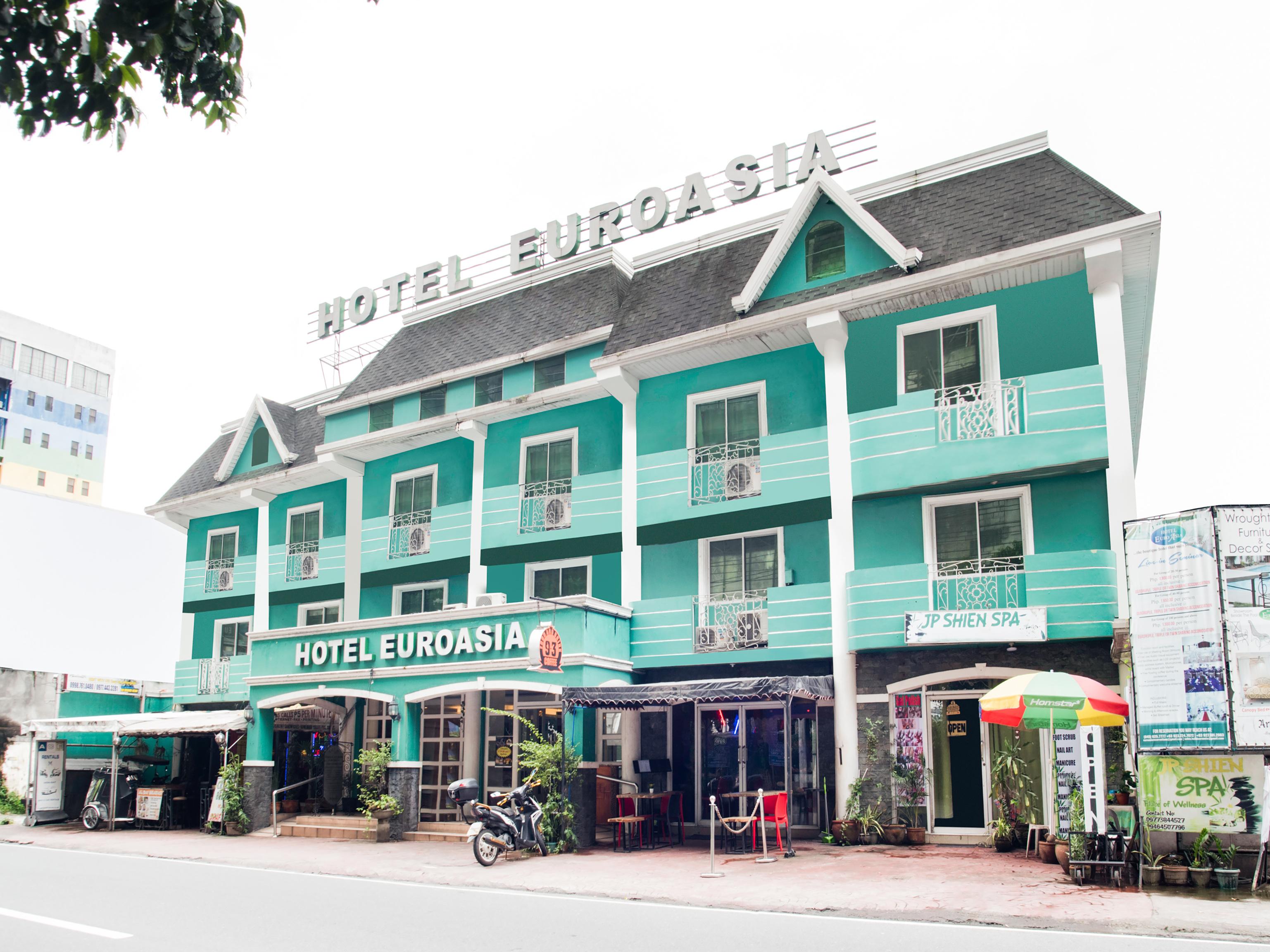 Hotel Euroasia By Bluebookers Angeles Exterior foto